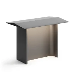 Luceplan Fienile LED-sokkellampe 32 cm mørkegrå