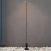Luceplan LED-vejlampe Flia, 120 cm høj, sort, plast