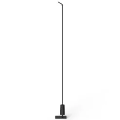 Luceplan LED-vejlampe Flia, 120 cm høj, sort, plast