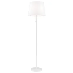 Ludwig gulvlampe i tekstil, hvid