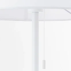 Ludwig gulvlampe i tekstil, hvid