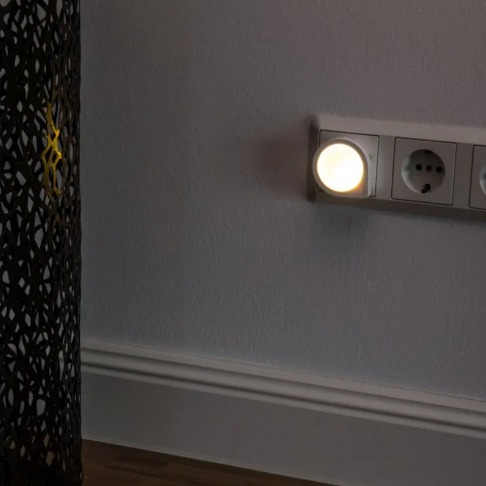Luna Sensor LED-stikkontaktlampe natlys