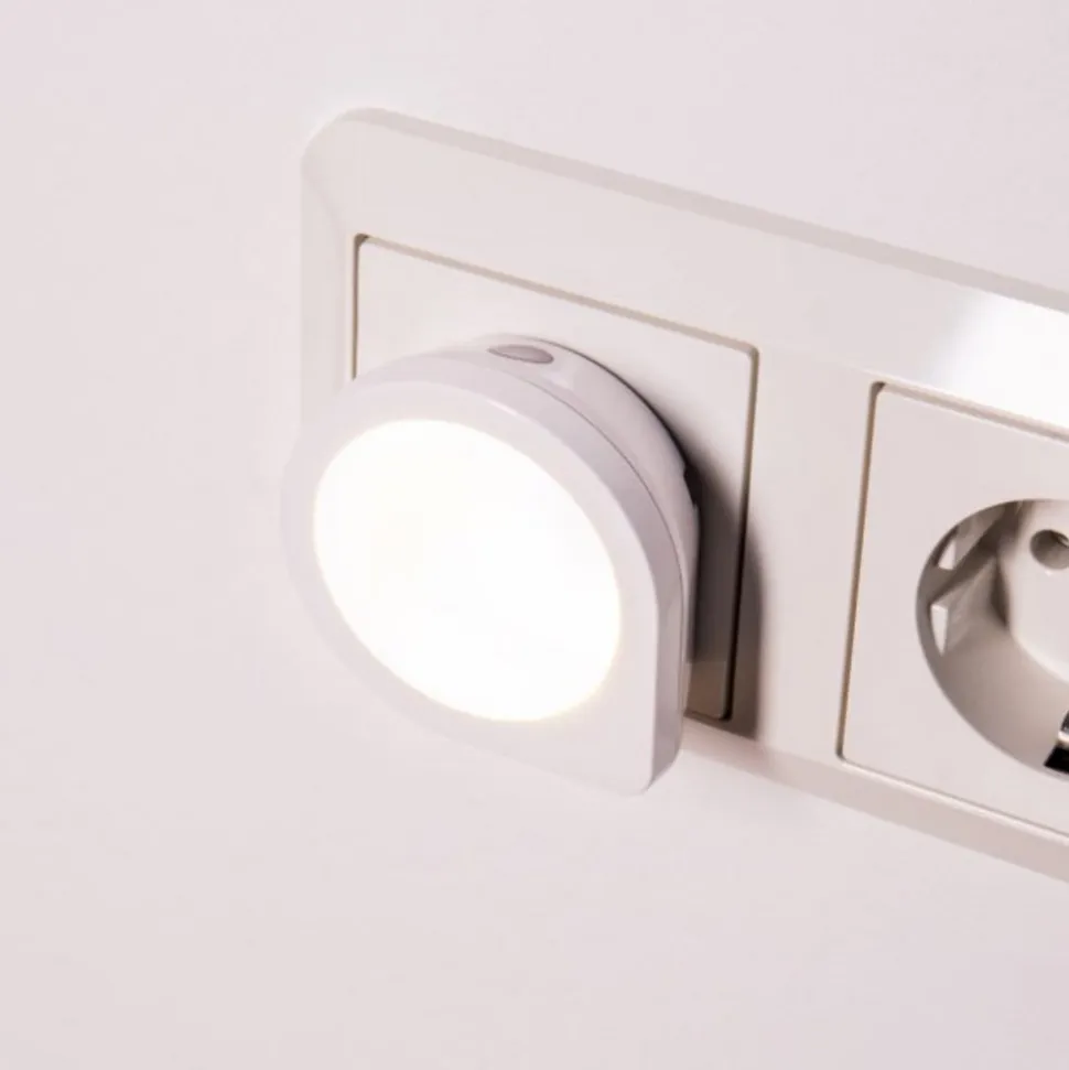 Luna Sensor LED-stikkontaktlampe natlys