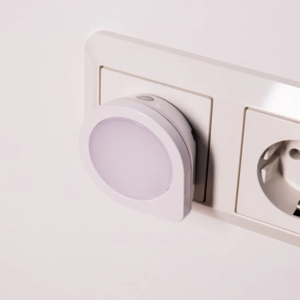 Luna Sensor LED-stikkontaktlampe natlys