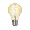 LUUMR LED-pære, E27 A60 4,9W, smart, klar, ravfarvet