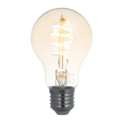 LUUMR LED-pære, E27 A60 4,9W, smart, klar, ravfarvet