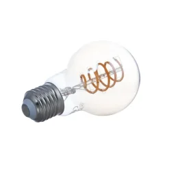 LUUMR LED-pære, E27 A60 4,9W, smart, klar, ravfarvet