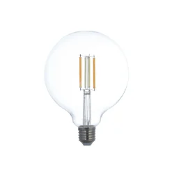 LUUMR LED-pære, E27 G125 7W, klar, smart