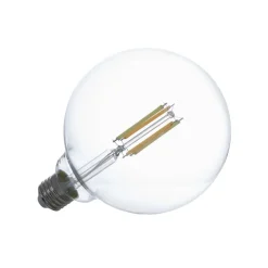 LUUMR LED-pære, E27 G125 7W, klar, smart