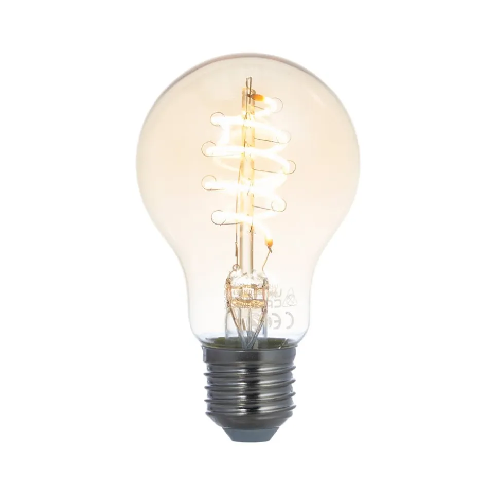 LUUMR Smart E27 4,9W ZigBee Tuya Hue ravfarvet sæt med 2 stk