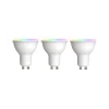 LUUMR Smart GU10 4,7W RGBW CCT ZigBee Hue 3stk