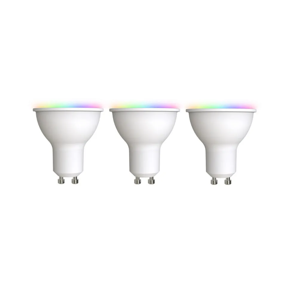 LUUMR Smart GU10 4,7W RGBW CCT ZigBee Hue 3stk