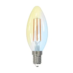 LUUMR Smart LED C35 klar E14 4,2 W Hue ZigBee