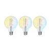 LUUMR Smart LED E27 G95 7W ZigBee Philips Hue sæt med 3 stk