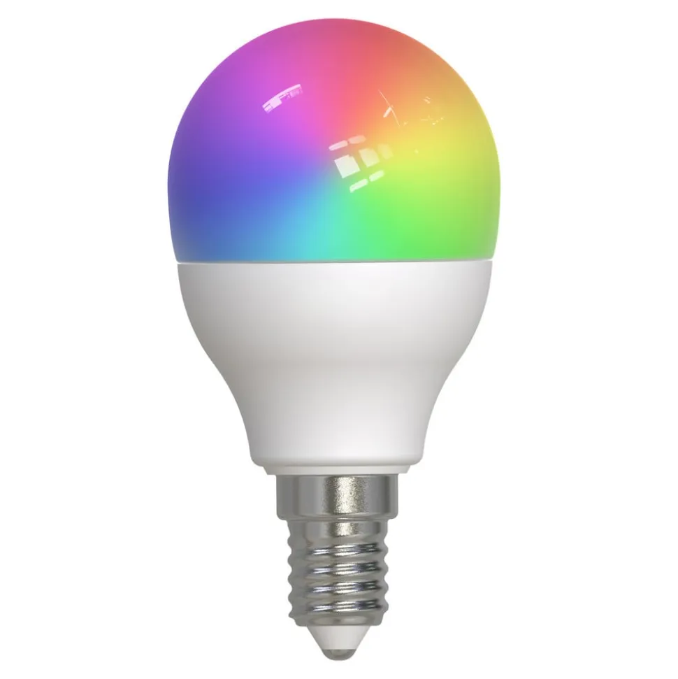 LUUMR Smart LED-dråbepære E14 4,9W Tuya WLAN mat CCT