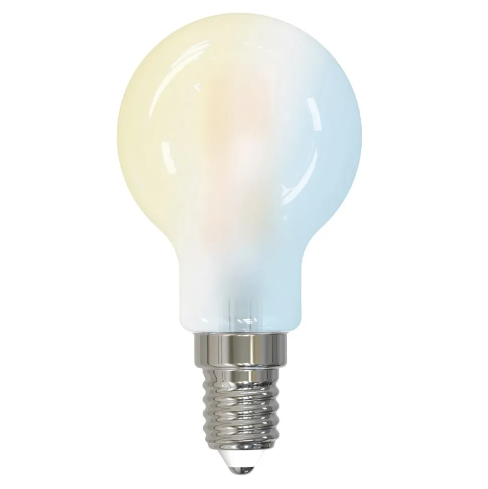 LUUMR Smart LED-dråbepære E14 4,2W mat CCT Tuya WLAN