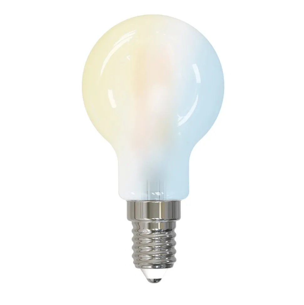 LUUMR Smart LED-dråbepære E14 4,2W mat CCT Tuya WLAN