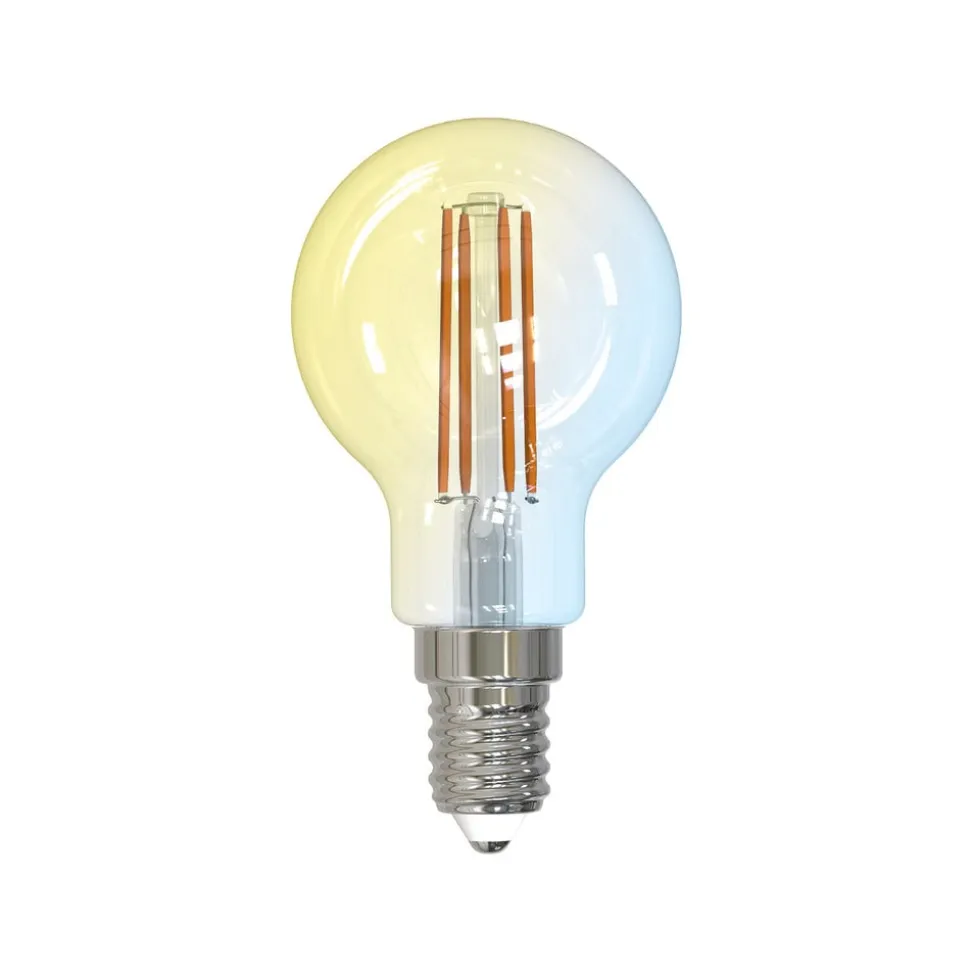 LUUMR Smart LED-dråbepære sæt med 2 E14 4,2W CCT klar Tuya