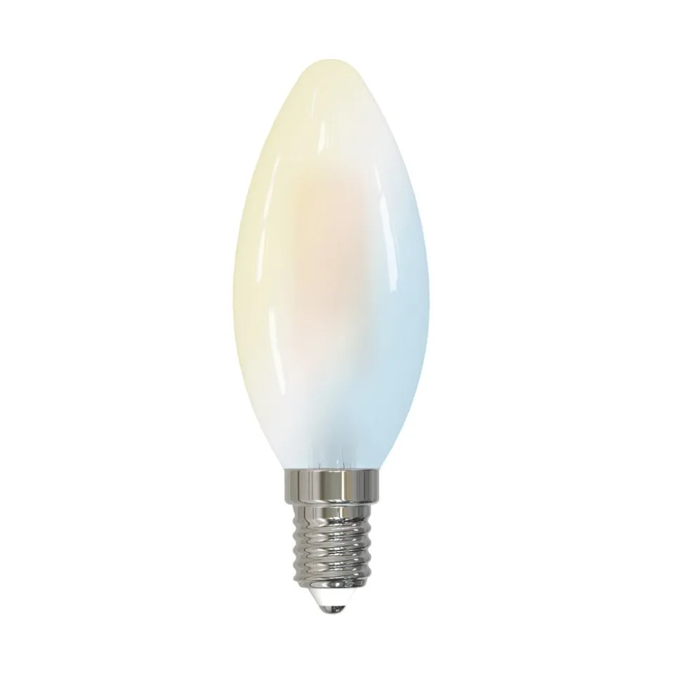 LUUMR Smart LED-dråbepære sæt med 2 E14 4,2W CCT klar Tuya