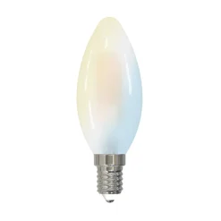 LUUMR Smart LED-kertepære E14 4,2 W mat CCT Tuya WLAN