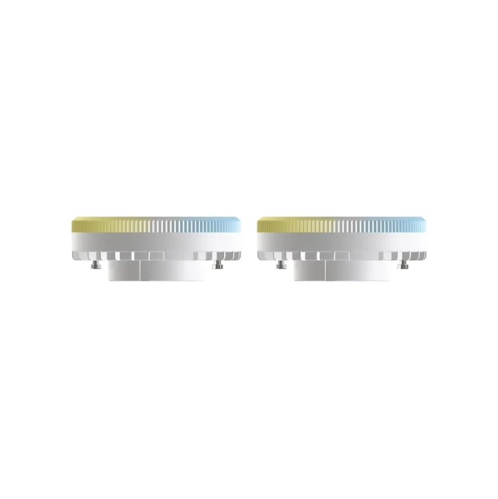 LUUMR Smart LED-pære 2 stk GX53 9W WLAN CCT mat Tuya