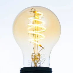 LUUMR Smart LED-pære A60 E27 ravfarvet 4,9 W Tuya WLAN