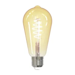 LUUMR Smart LED-pære E27 ST64 ravfarvet 4,9 W Tuya WLAN