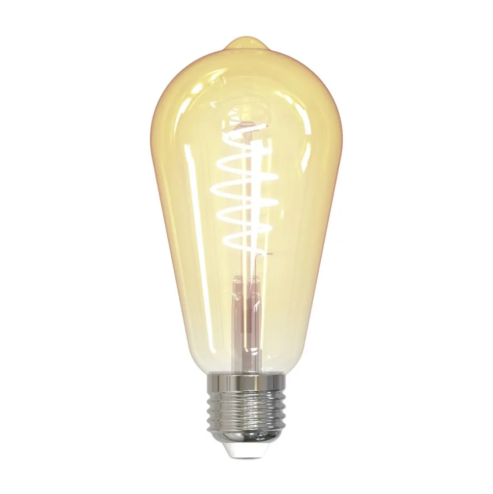 LUUMR Smart LED-pære E27 ST64 ravfarvet 4,9 W Tuya WLAN