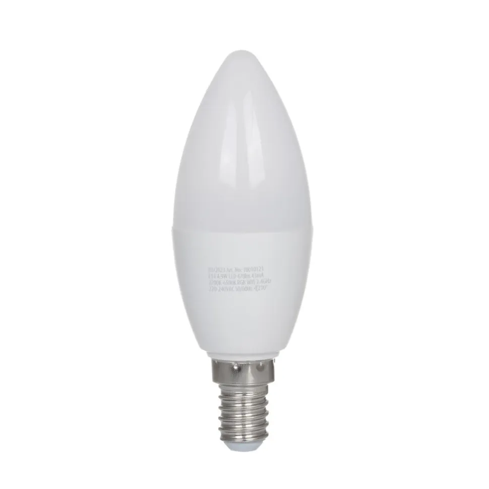 LUUMR Smart LED-pære E14 4,9W RGB Tuya WLAN mat CCT