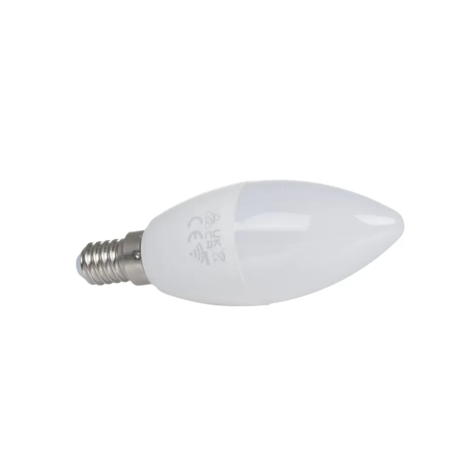LUUMR Smart LED-pære E14 4,9W RGB Tuya WLAN mat CCT