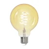 LUUMR Smart LED-pære G95 E27 ravfarvet 4,9 W Tuya WLAN