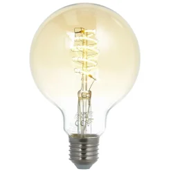 LUUMR Smart LED-pære G95 E27 ravfarvet 4,9 W Tuya WLAN
