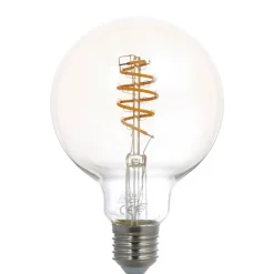 LUUMR Smart LED-pære G95 E27 ravfarvet 4,9 W Tuya WLAN
