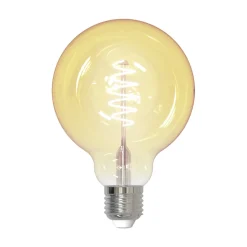 LUUMR Smart LED-pære G95 E27 ravfarvet 4,9 W Tuya WLAN