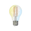 LUUMR Smart LED-pære klar E27 A60 7W Tuya WLAN CCT