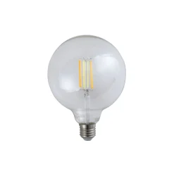 LUUMR Smart LED-pære klar E27 G125 7W Tuya WLAN CCT