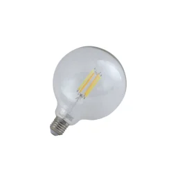 LUUMR Smart LED-pære klar E27 G125 7W Tuya WLAN CCT