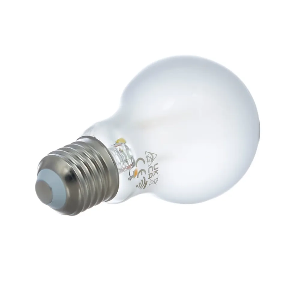 LUUMR Smart LED-pære mat E27 A60 7W Tuya WLAN CCT