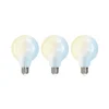 LUUMR Smart LED-pære sæt med 3 E27 G95 7W mat Tuya