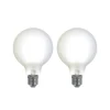 LUUMR Smart LED-pære sæt med 2 E27 G95 7W mat Tuya
