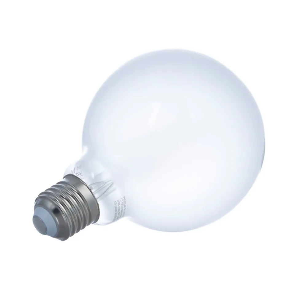 LUUMR Smart LED-pære sæt med 2 E27 G95 7W mat Tuya