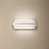 Luxur LED-væglampe, hvid