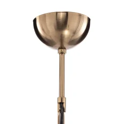 Lysekrone Castro, antik messing, 5 lyskilder