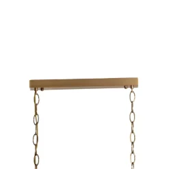 Lysekrone Elizabeth 105x55 cm metal/glas 8flg. antik guld
