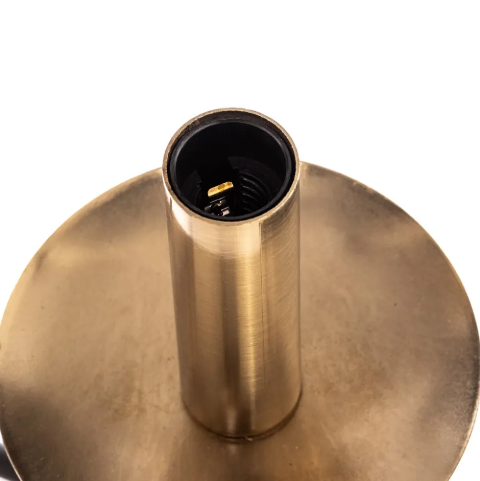 Lysekrone Ferra, messing antik, 5 lyskilder