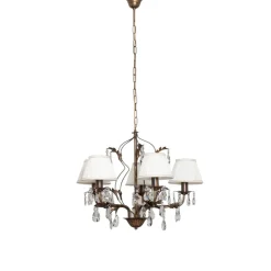 Lysekrone Karen 5 lyskilder bronze