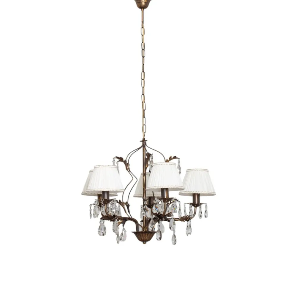 Lysekrone Karen 5 lyskilder bronze