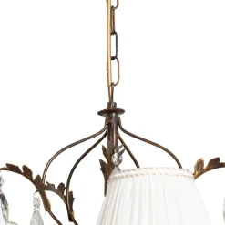 Lysekrone Karen 5 lyskilder bronze