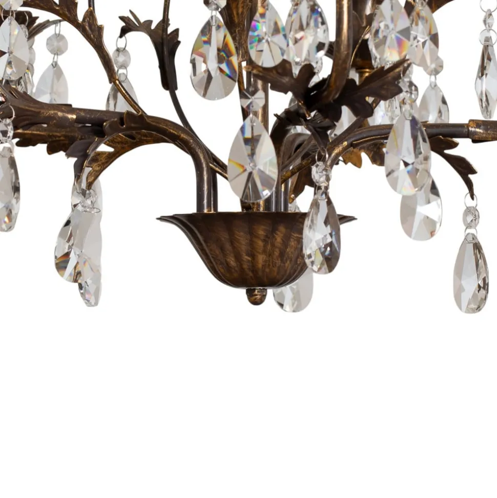Lysekrone Karen 5 lyskilder bronze
