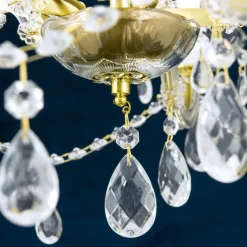 Lysekrone Marie Claire krystalglas 5 lyskilder